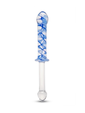 9.5 Inch Crystal Tide Dual-Ended Glass Dildo
