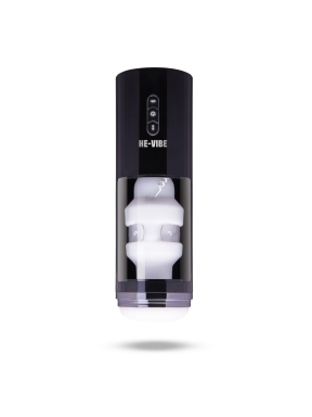 Thrust & Bust Oral Sex Simulation Vibrating Textured Masturbator