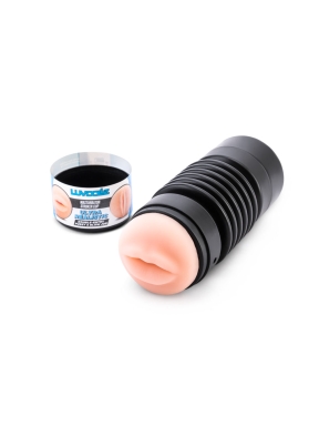 ultra-realistic double-entry pussy & blow job masturbator cup