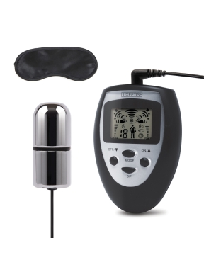 electro-sex shock bullet vibrator with remote control