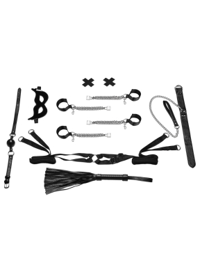 all chained up 6 piece bdsm set