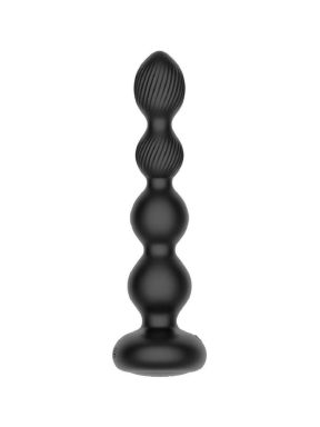 Nexus Tornado Rechargeable Silicone Rotating & Vibrating Beaded Probe with Remote Control