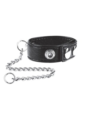 snap cock ring with leash
