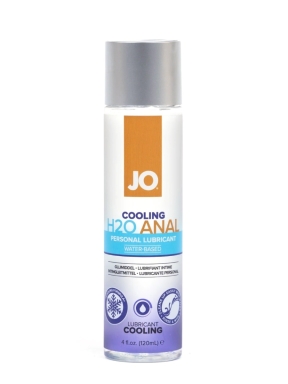 System JO H2O Anal Water-Based Cooling Lubricant 4 Fl.Oz. (120 mL)