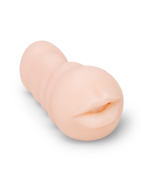 Realistic TPE Oral Stroker with Self-Lubrication