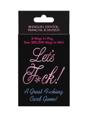 Let's F*ck! Sex Position Card Game