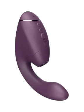 Womanizer Next Duo Rechargeable Silicone Dual G-Spot and Clitoral Stimulator