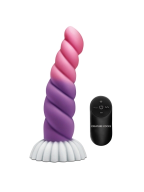 Creature Cocks Cloud Rider Unicorn Vibrating Silicone Dildo