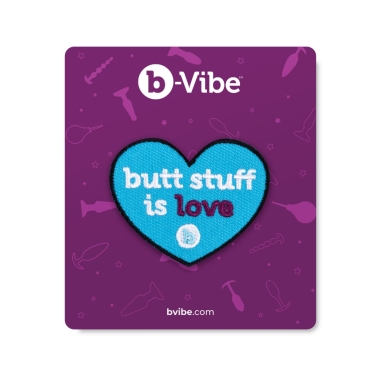 b-Vibe butt stuff woven patch