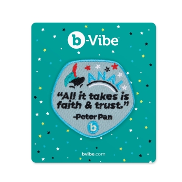 b-Vibe faith & trust woven patch