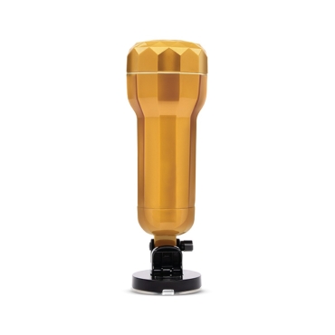 vibrating hands-free mountable male masturbator