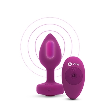 vibrating jewel plug