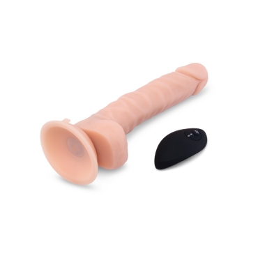8 inch realistic thrusting remote control dildo