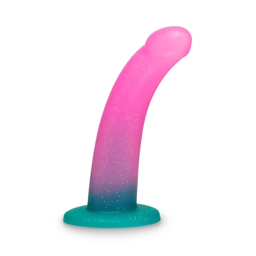 6 inch sparkling jelly silicone dildo
