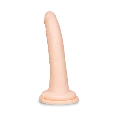 7.5 inch realistic dildo - vanilla