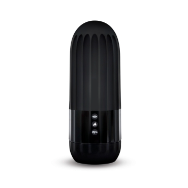 10 function vibrating & warming suction masturbator