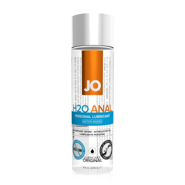 system jo h2o anal original water-based lube 8oz / 240ml