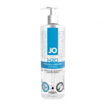 system jo h2o water-based lube bedside pump 16 fl.oz. (480 mL)