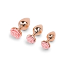 gemsations rose gold anal training kit