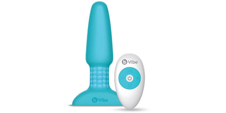 The b-Vibe Rimming Plug is the world's first premium vibrator to incorporate rotating beads for a rimming sensation and tip vibration for dual orgasmic stimulation