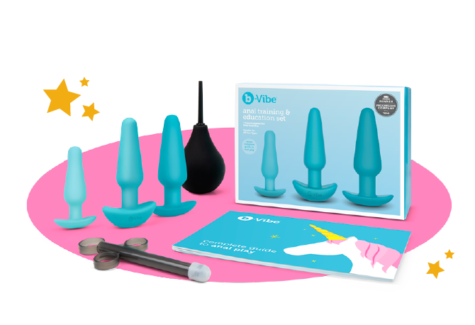 b-Vibe Anal Training Kit and Education Set