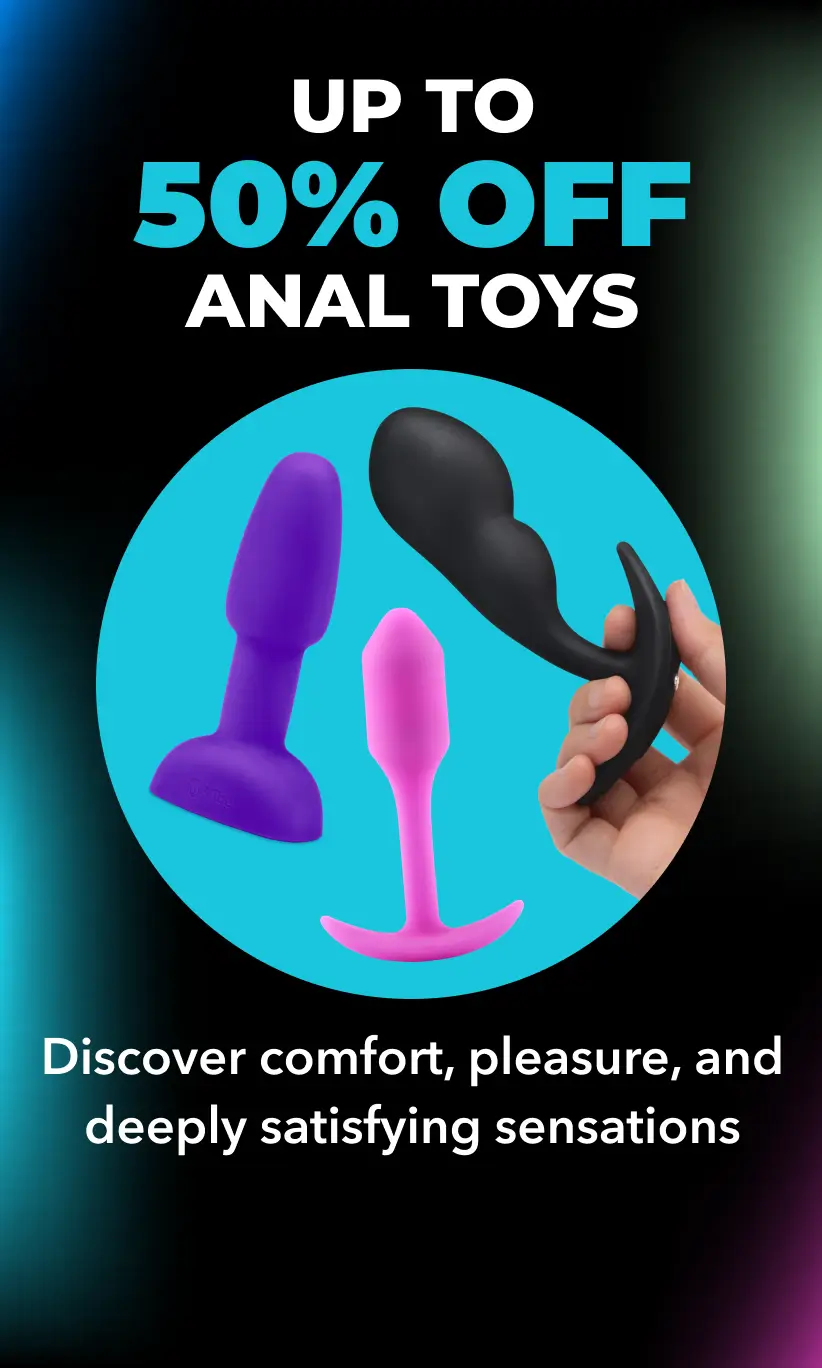 Up to 50% off anal toys
