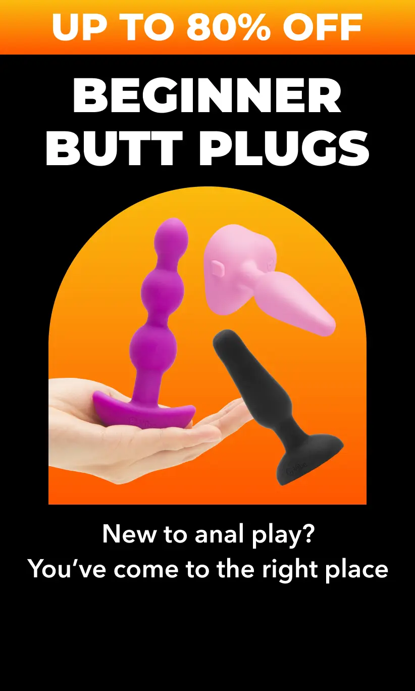Up to 80% off beginners butt plugs