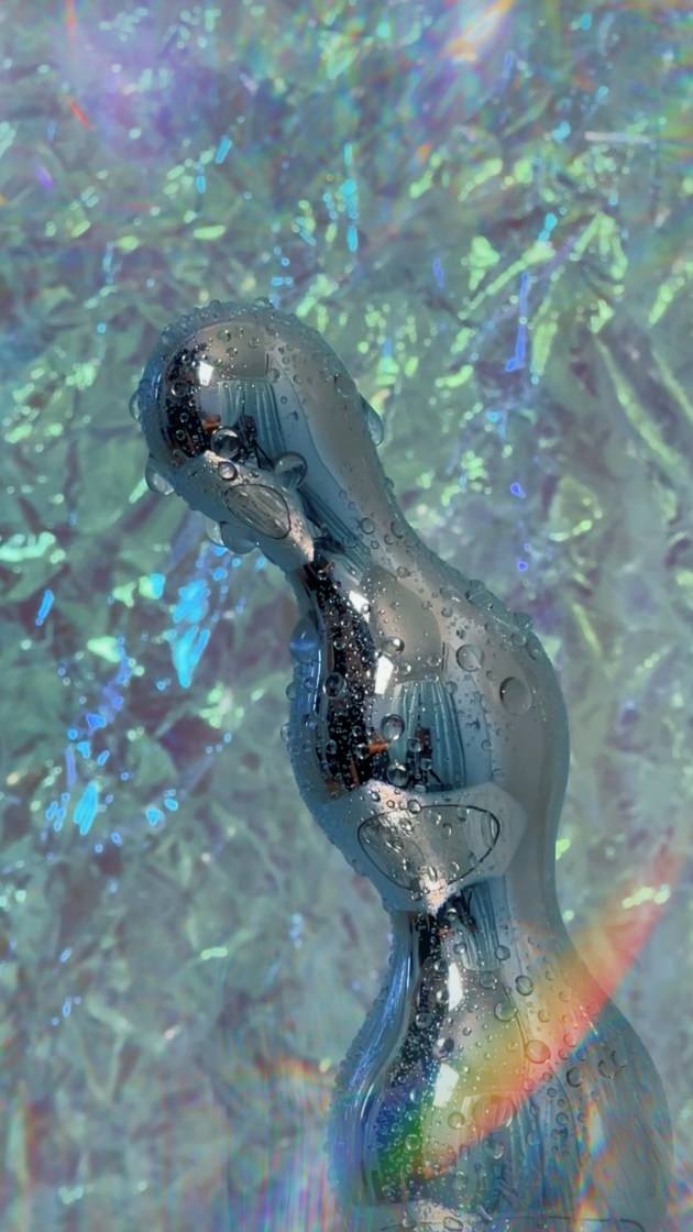 b-Vibe stainless steel anal beads