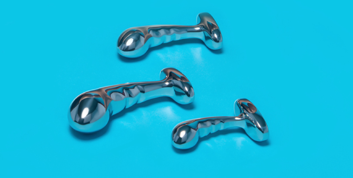 b-Vibe Stainless Steel P-Spot Training Set