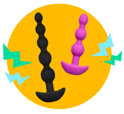 b-Vibe Vibrating Anal Beads