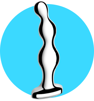 b-Vibe Stainless Steel Anal Beads