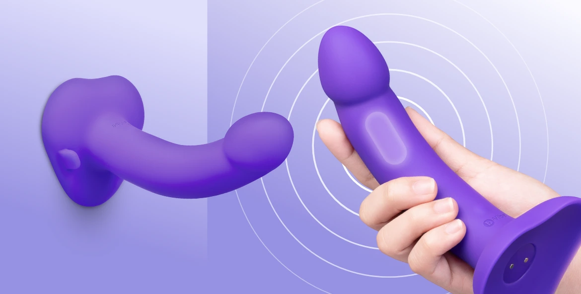 6.5 Vibrating Girthy Silicone Dildo
