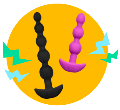 b-Vibe Vibrating Anal Beads