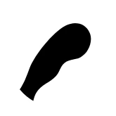 icon Angled Bulbuos Head