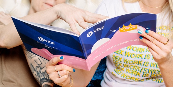 Every purchase of the Anal Massage and Education Set includes a pleasure book on how to get started with anal play