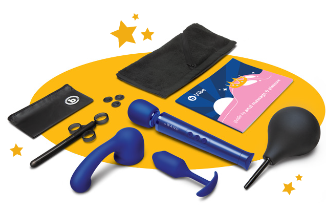 b-Vibe x Le Wand Anal Massage and Education Set