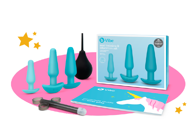 b-Vibe Anal Training Kit and Education Set