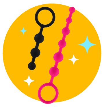 Non-Vibrating Anal Beads