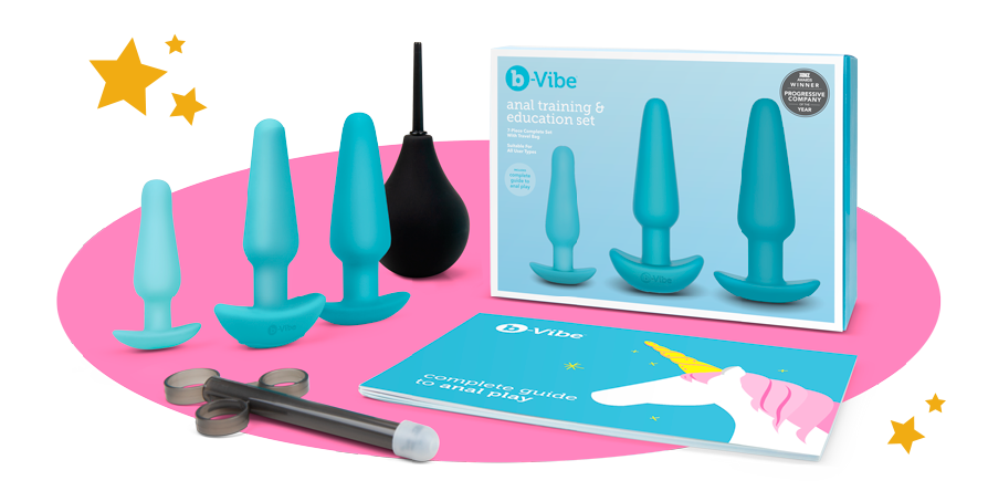 b-Vibe Anal Training Kit and Education Set