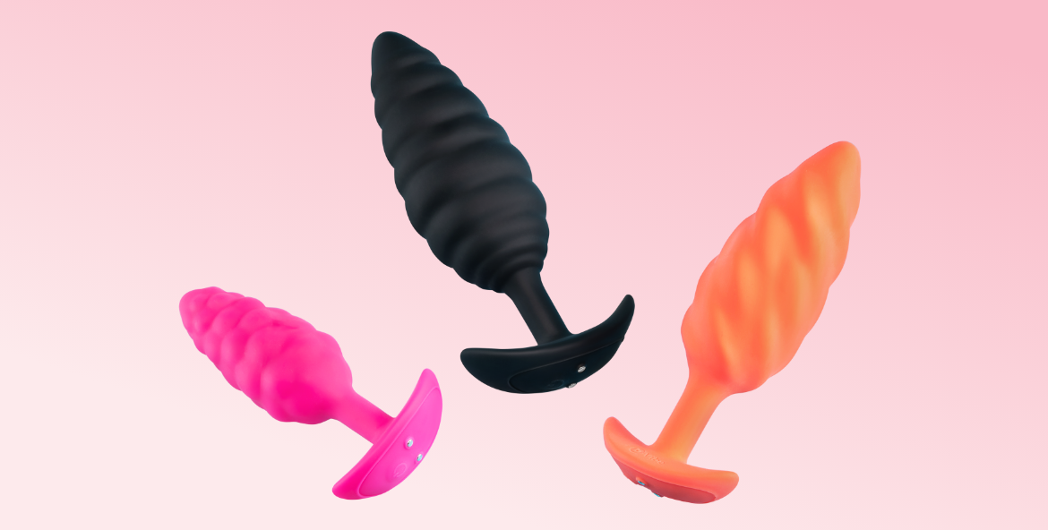 Texture Plugs: 3 New Vibrating Butt Plugs by Zo Ligon | b-Vibe