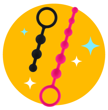Non-Vibrating Anal Beads
