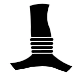 icon Ribbed Textured Stem